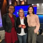 alison lapczuk and heather tomlinson on breakfast television with Leah Sarich